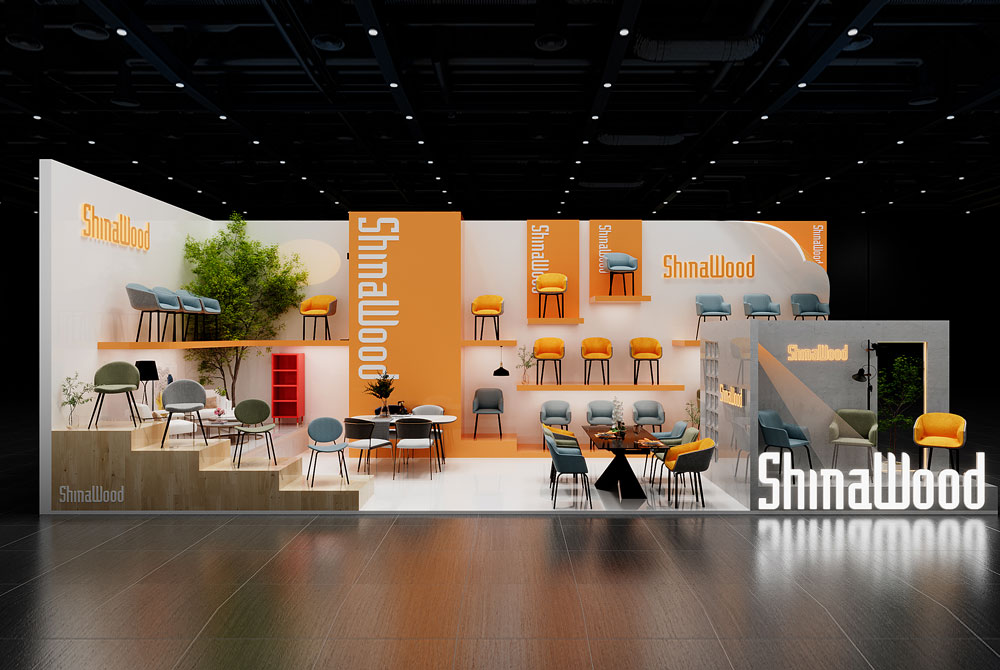 家具展臺(tái)設(shè)計(jì)效果圖